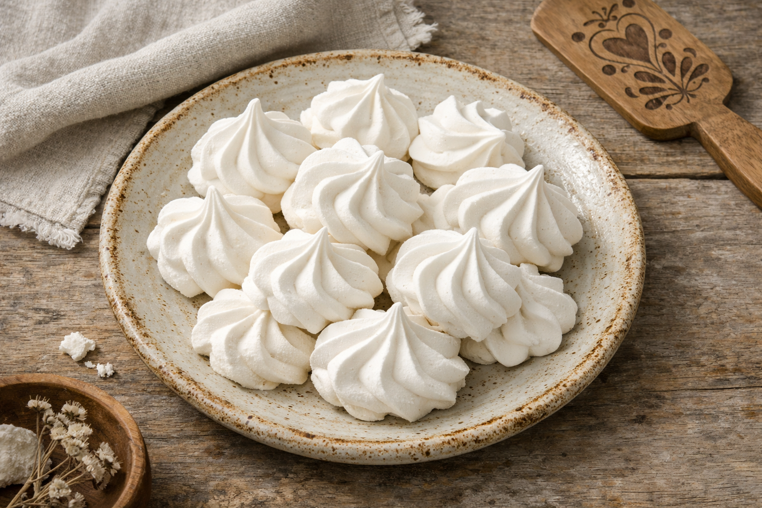 Aquafaba Meringues